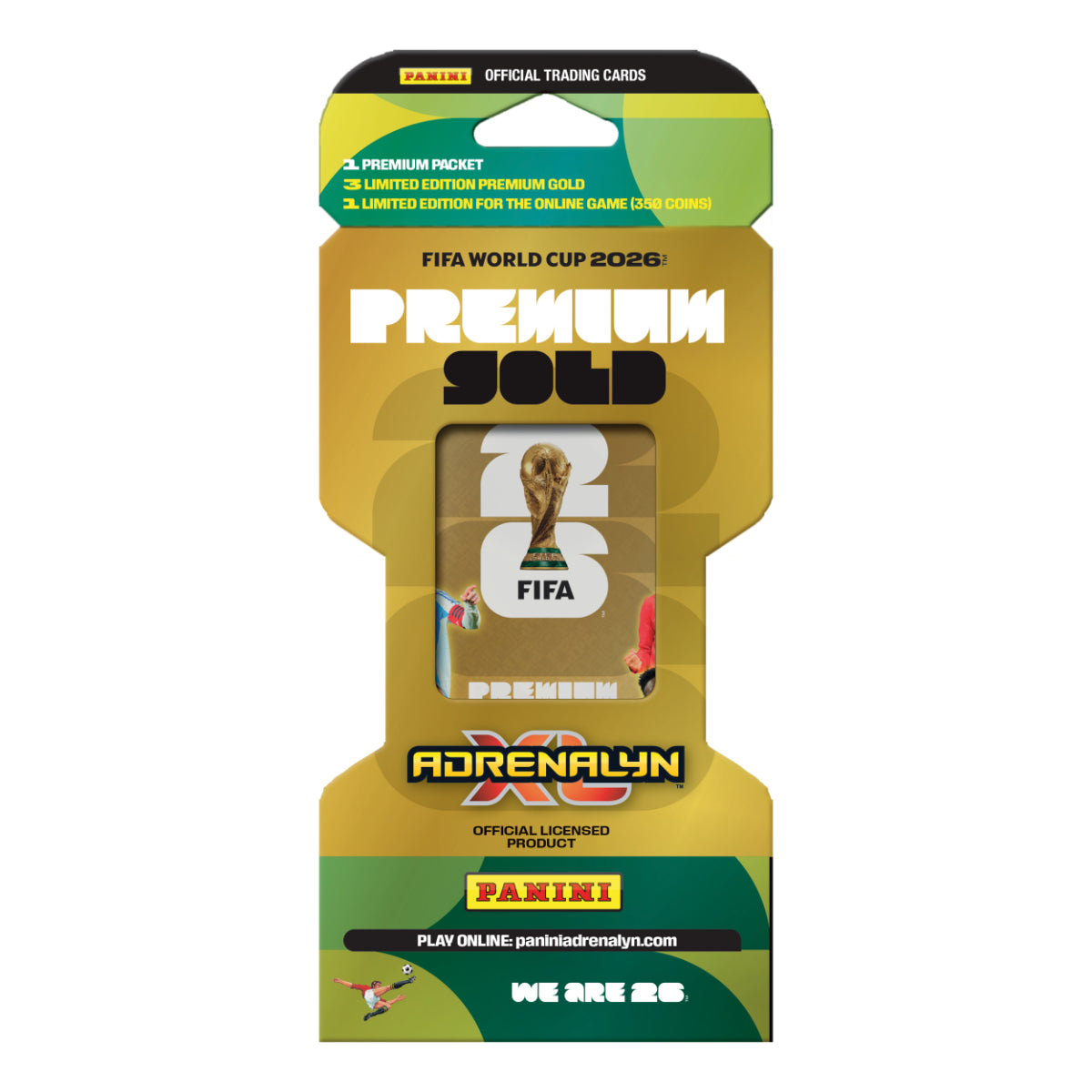 Panini FIFA World Cup 2026 Trading Cards Golden Packet