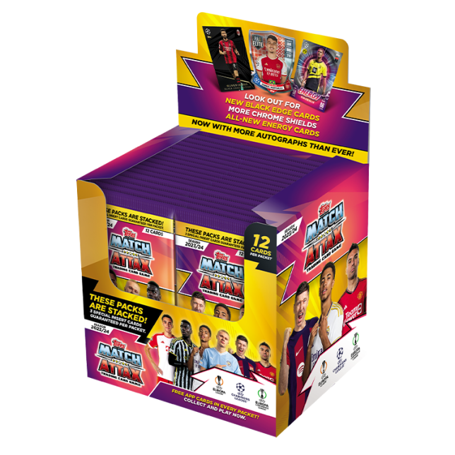 Topps Match Attax 23/24 Trading Cards Box Topps Match Attax 23/24 Trading Cards Box