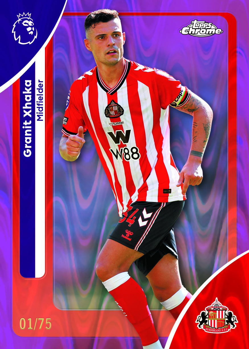 Topps 2026 Chrome® Premier League Trading Cards Hanger Pack