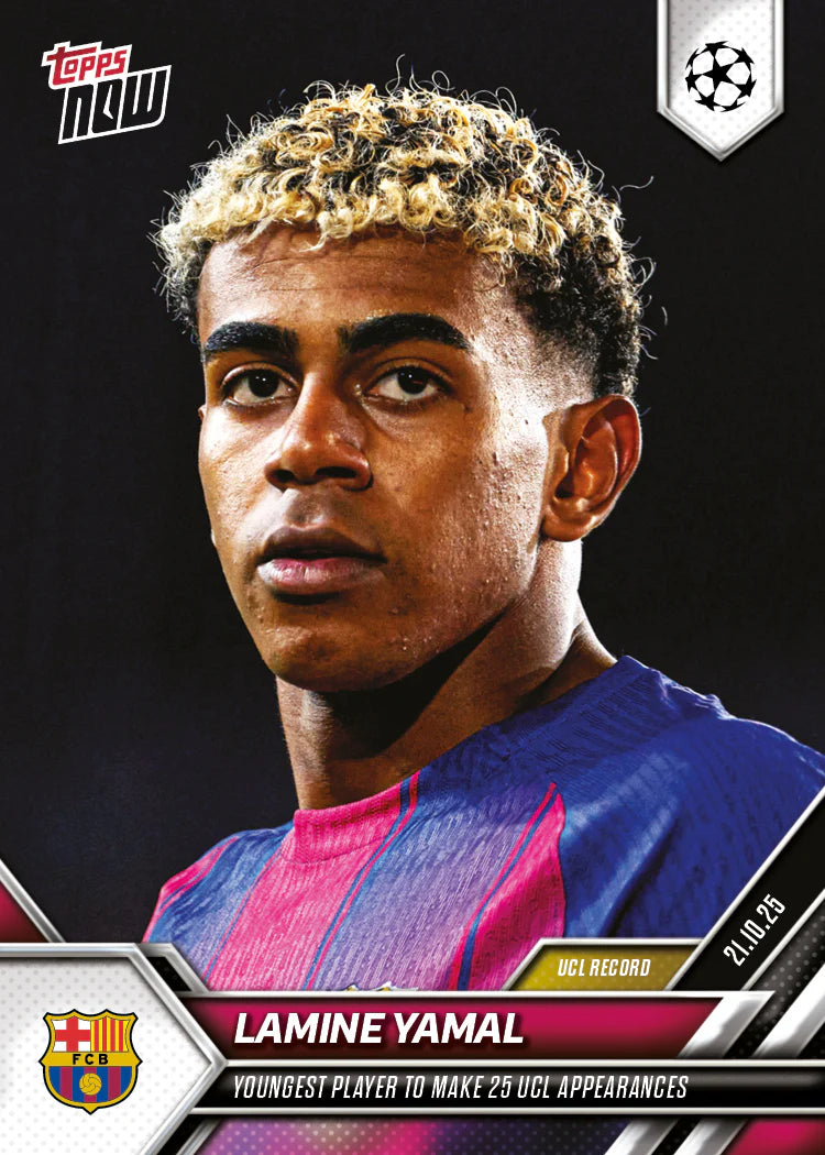 Lamine Yamal - 2025-26 UCL Topps NOW®