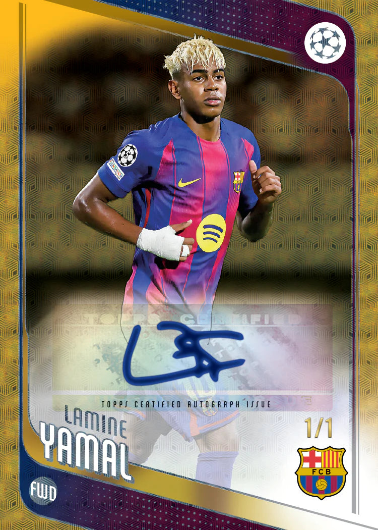 Topps® UEFA Club Competitions 2025-26 - Spring Tin