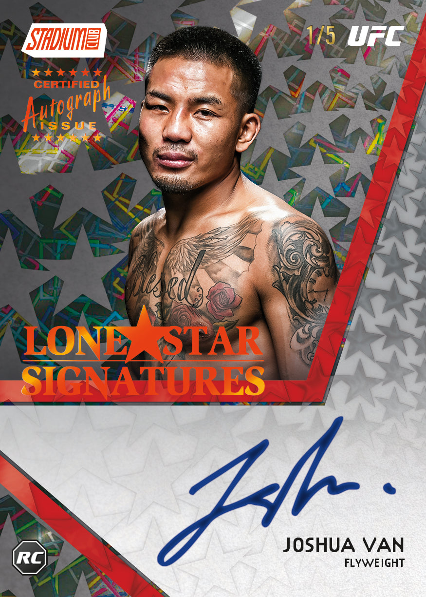Topps UFC Stadium Club 2025 Trading Cards Mega Box