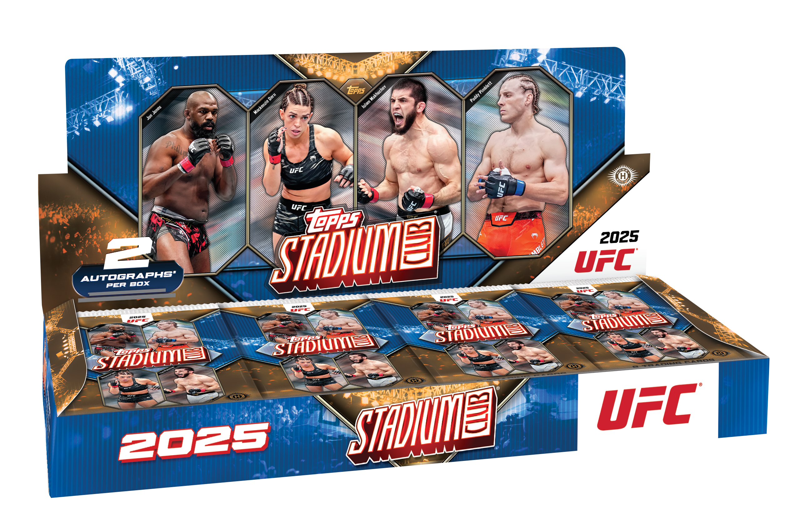 Topps UFC Stadium Club 2025 Hobby Box Trading Cards