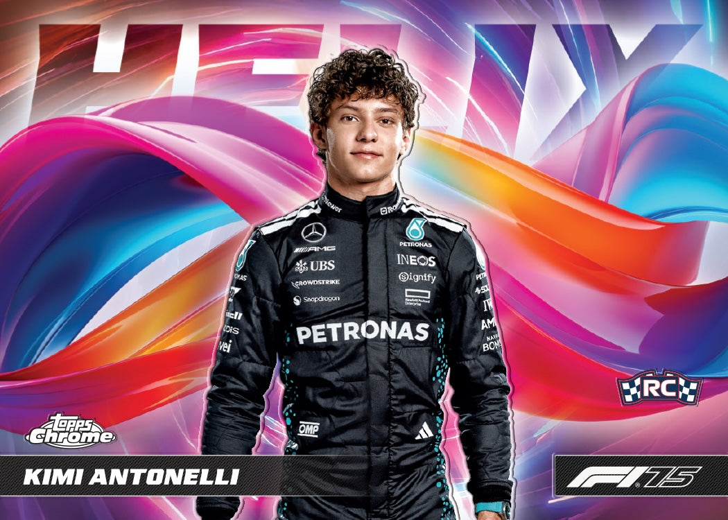 Topps Chrome® Formula 1 2025 Value Box Trading Cards