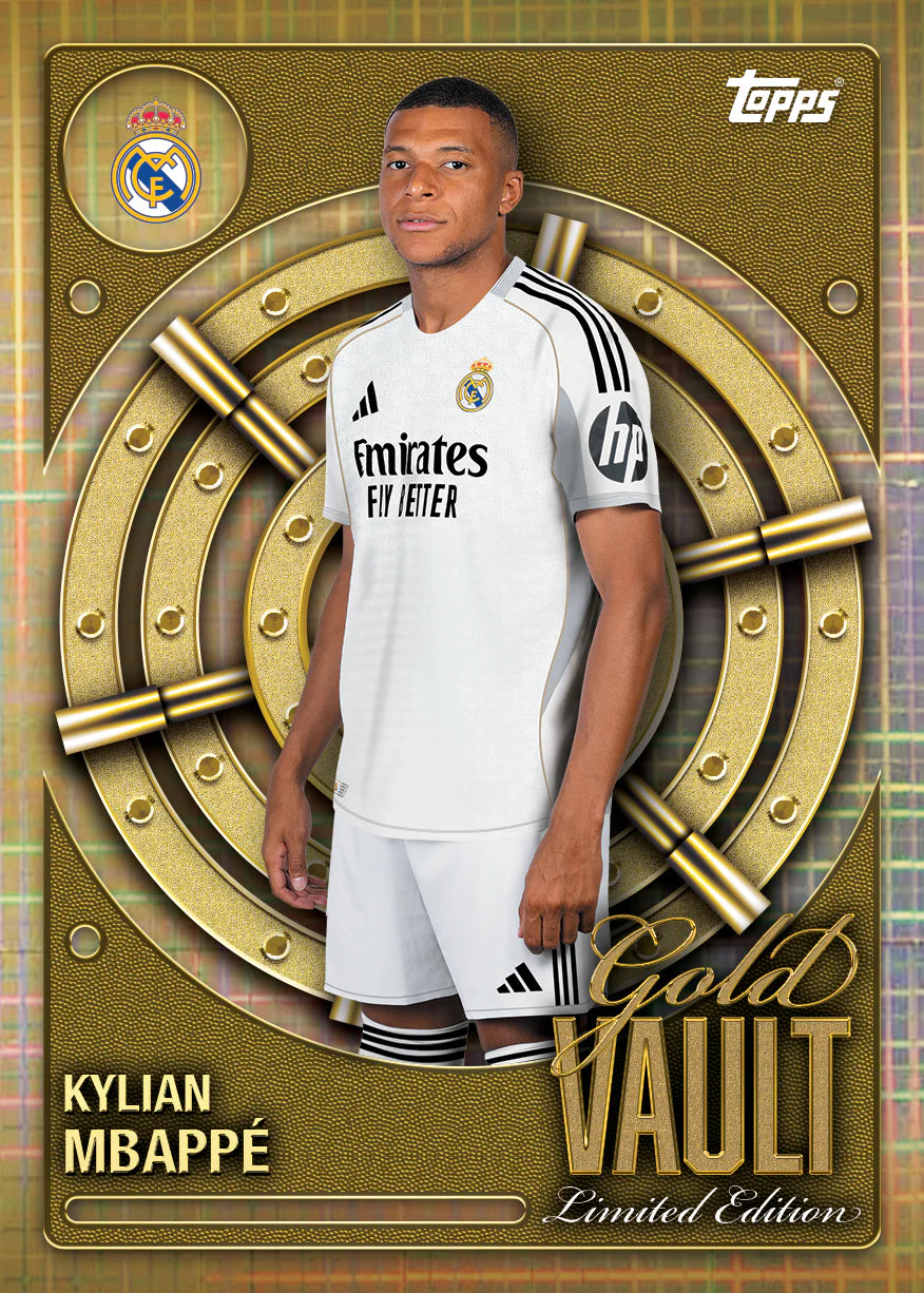 Topps 2025/26 Real Madrid Trading Cards Collector Tin