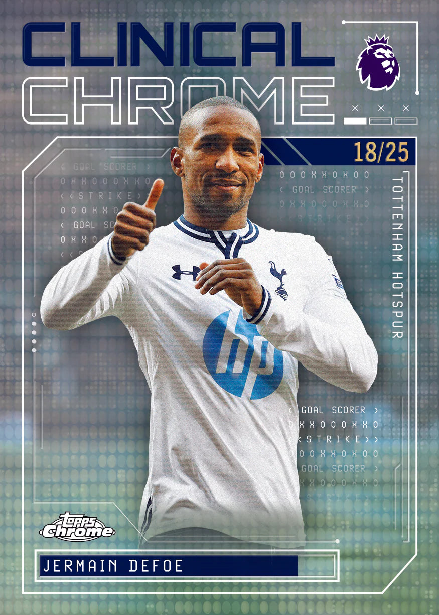 Topps 2026 Chrome® Premier League Trading Cards Tin