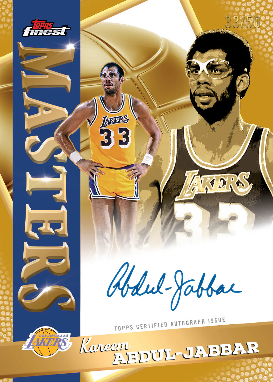 2025/26 Topps Finest Basketball - Hobby Box