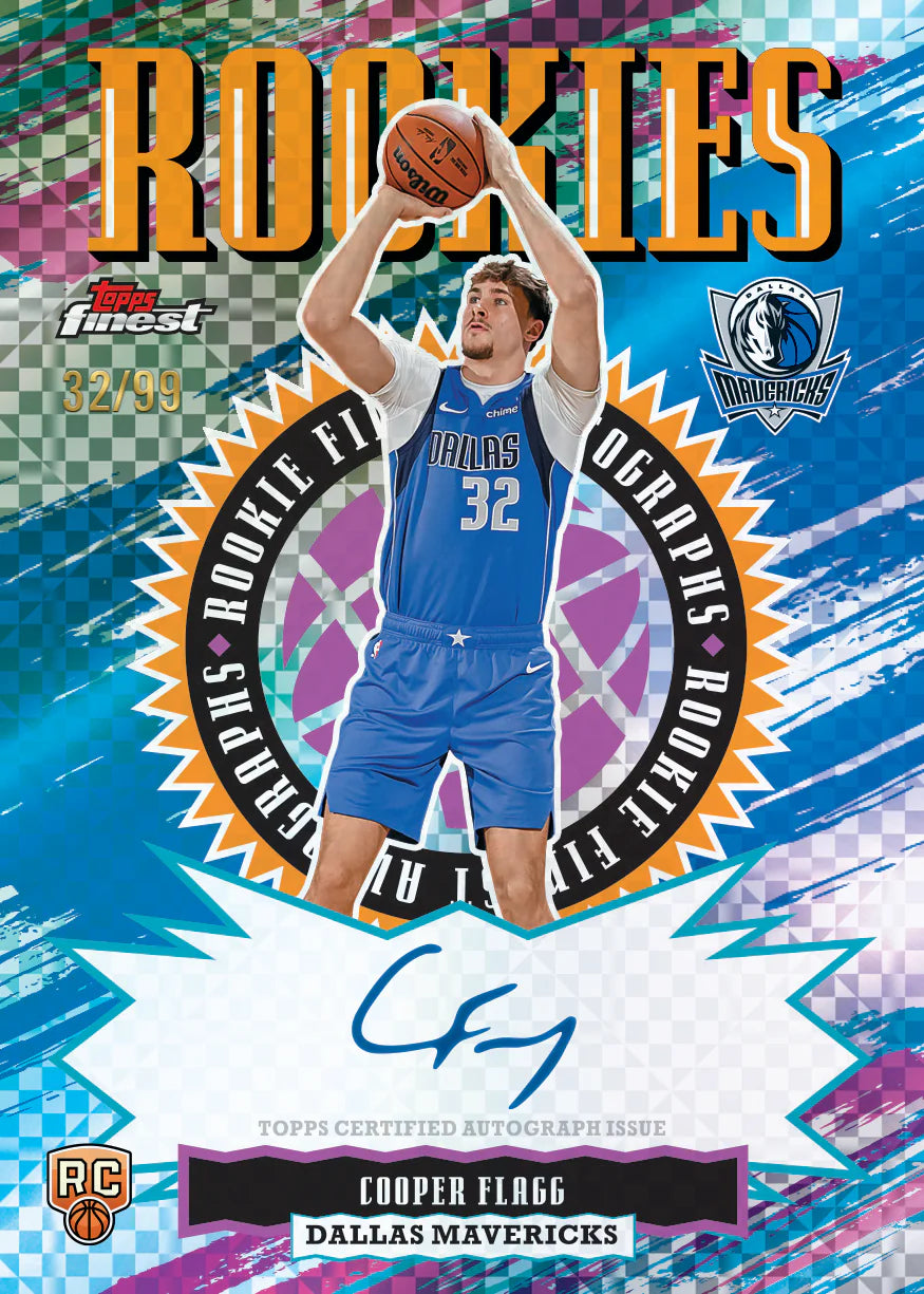 2025/26 Topps Finest Basketball - Hobby Box