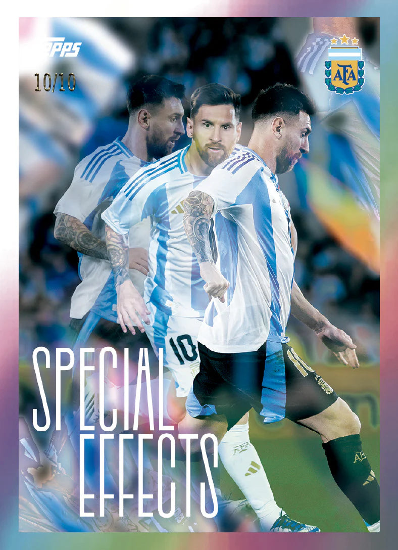 Topps® Focus Argentina 2025-26 Trading Cards Deck Box