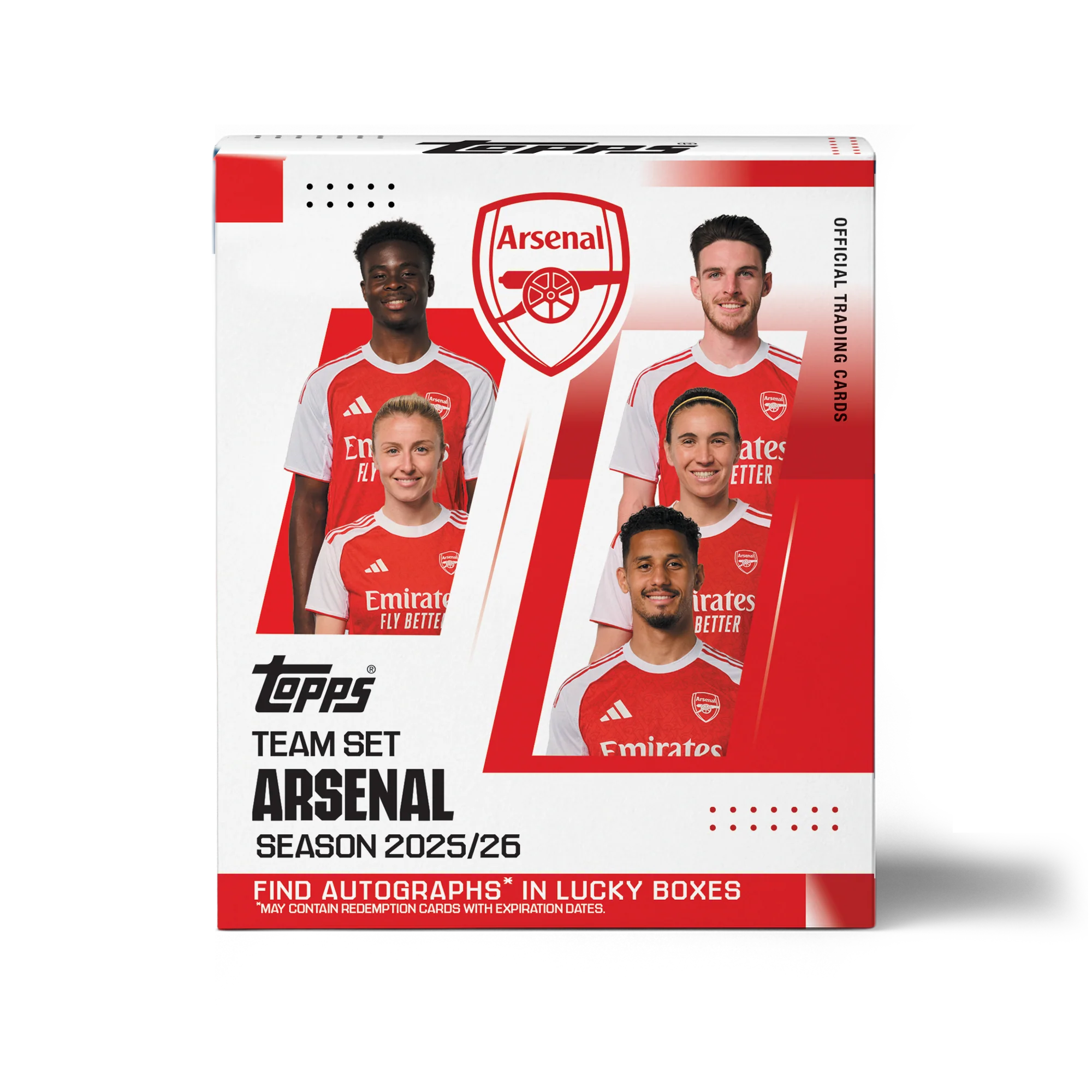Topps Arsenal 2025-26 Team Set