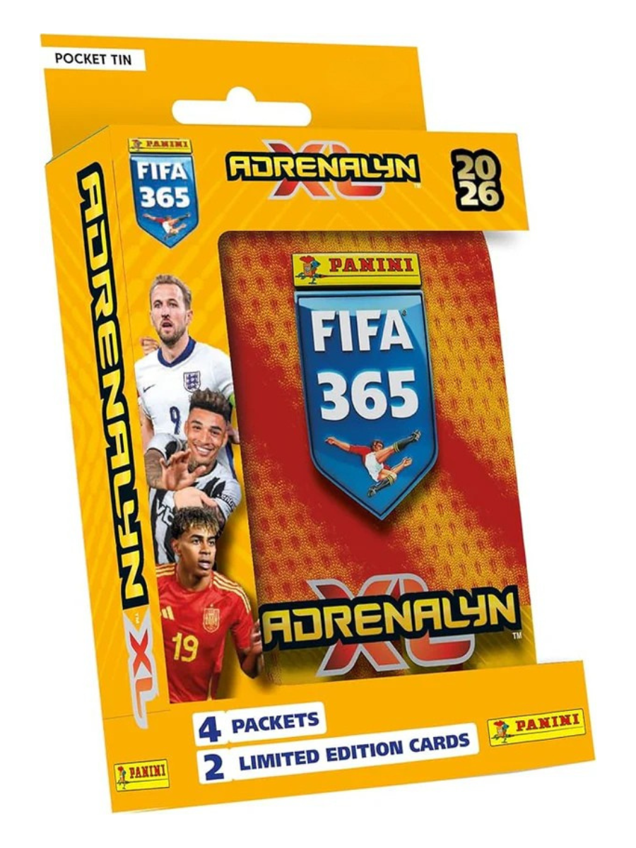 Panini Fifa 365 2026 Adrenalyn XL Mini Trading Card Tin