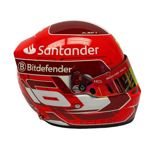 Charles Leclerc 2024 Signed Mini Helmet
