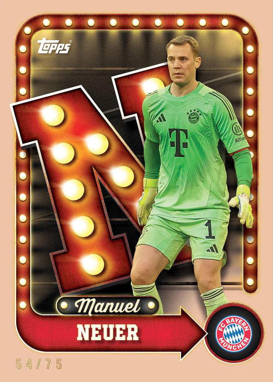 Topps 2025/26 Bayern München Trading Cards Collector Tin