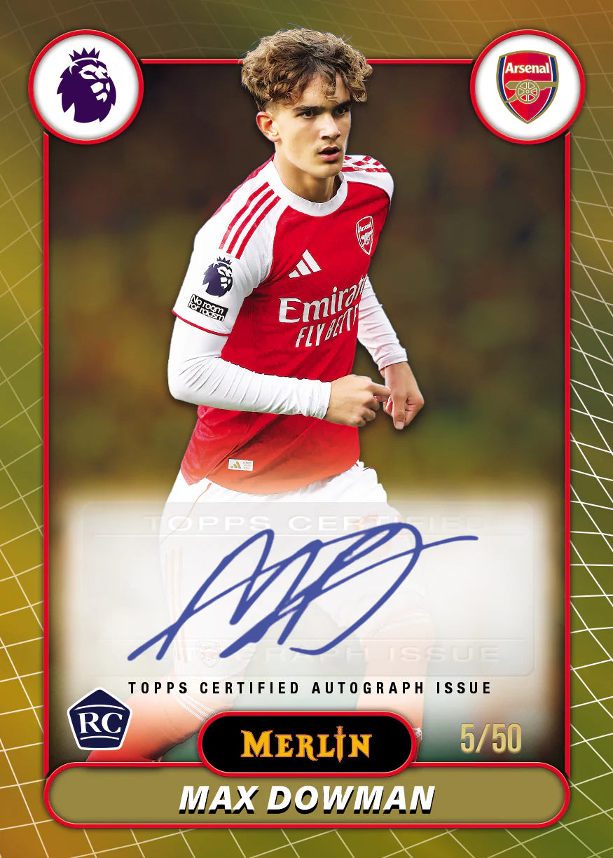 Topps Merlin Premier League 2026 Hobby Box Trading Cards