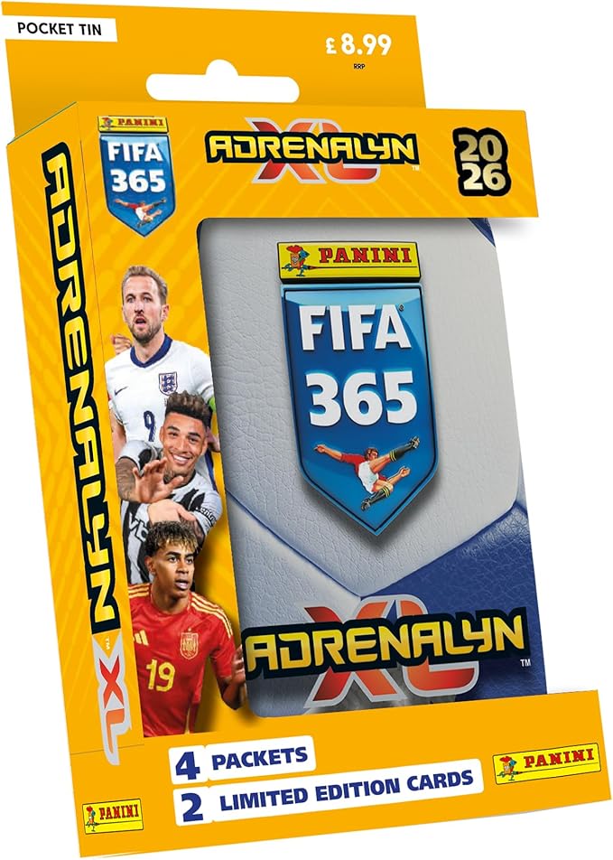 Panini Fifa 365 2026 Adrenalyn XL Mini Trading Card Tin