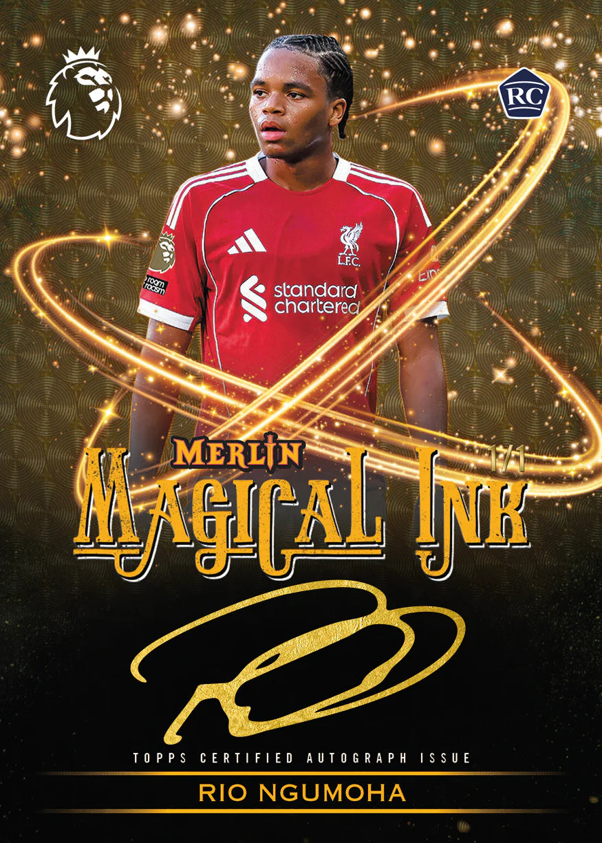 Topps Merlin Premier League 2026 Hobby Box Trading Cards