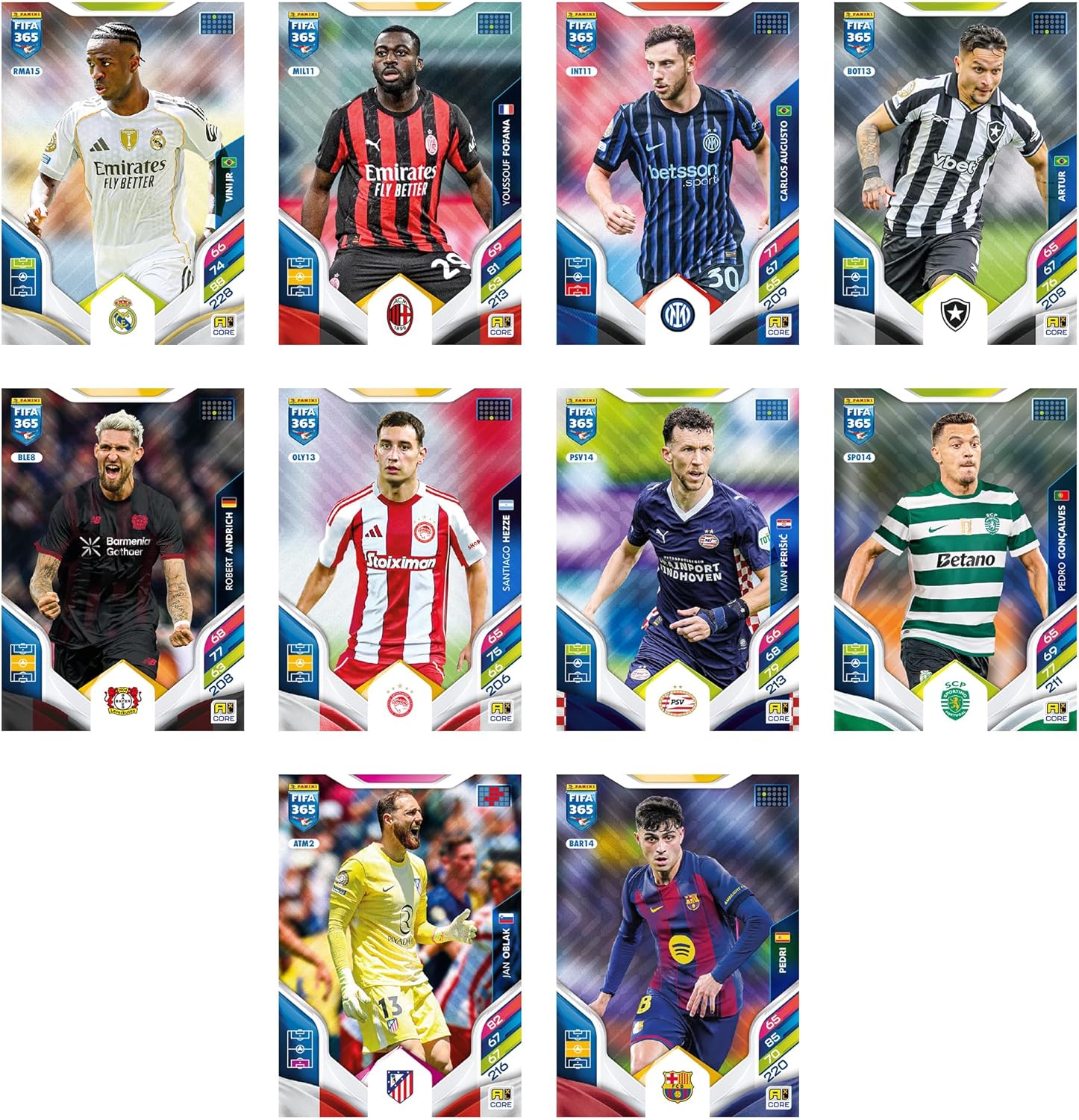 Panini Fifa 365 2026 Adrenalyn XL Ecoblister Trading Cards
