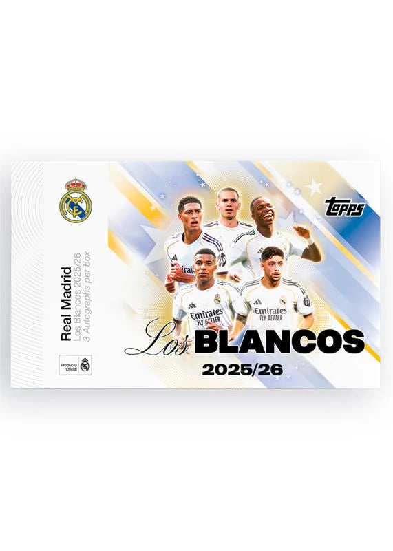 Topps Los Blancos Real Madrid 2025/26 Deck Box Trading Cards