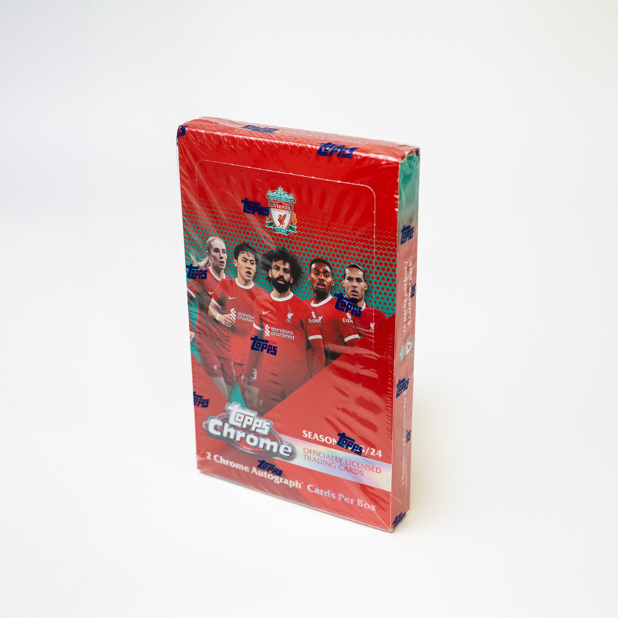 Topps® Chrome Liverpool F.C. 23/24 deck box
