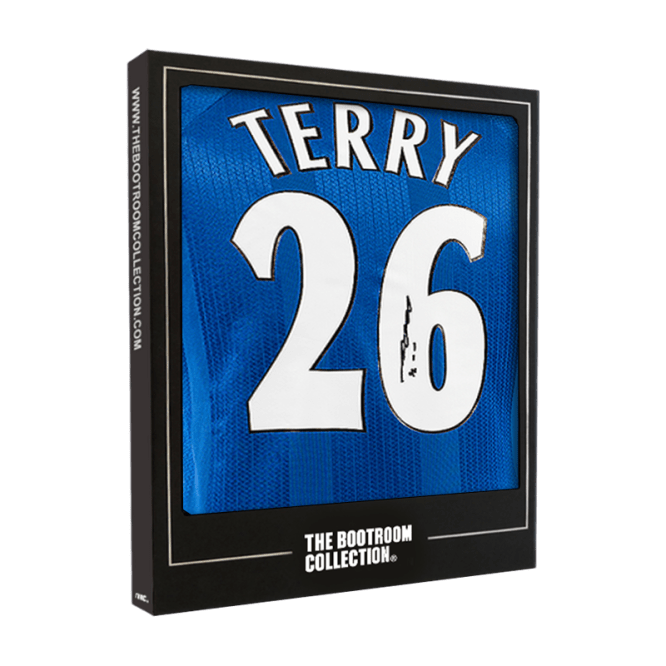 John Terry Signed Chelsea 1998 Shirt (Boxed)