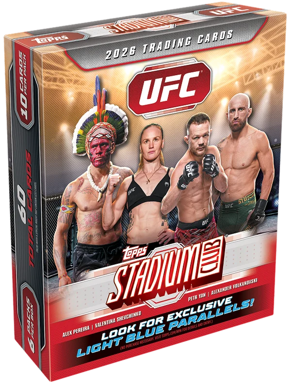 2026 Topps UFC Stadium Club Mega Box Trading Cards