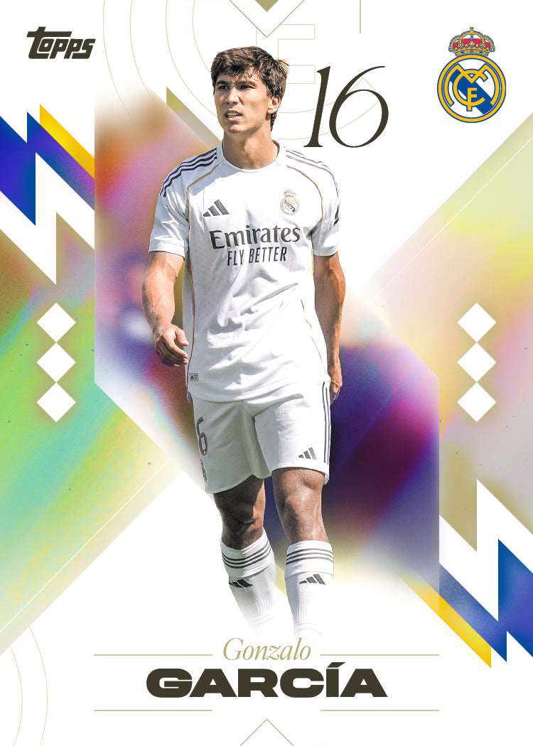 Topps Los Blancos Real Madrid 2025/26 Deck Box Trading Cards