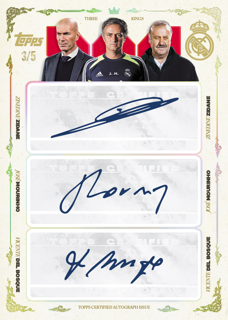 Topps Los Blancos Real Madrid 2025/26 Deck Box Trading Cards