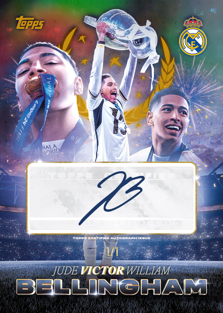 Topps Los Blancos Real Madrid 2025/26 Deck Box Trading Cards