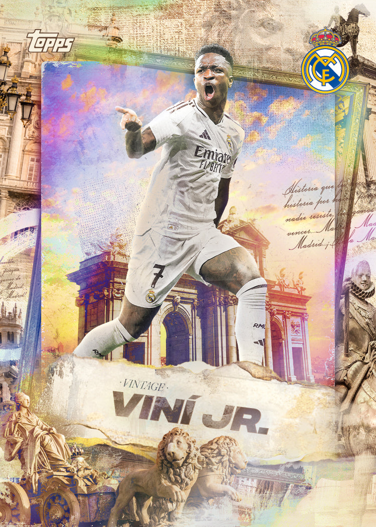 Topps Los Blancos Real Madrid 2025/26 Deck Box Trading Cards