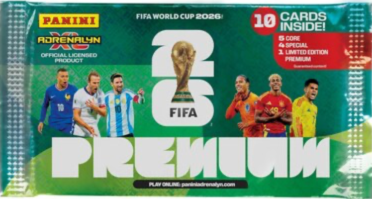 Panini FIFA World Cup 2026 Premium Packet