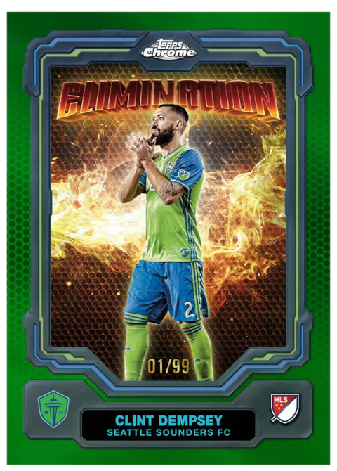 Topps Chrome MLS 2025 Trading Cards Value Box