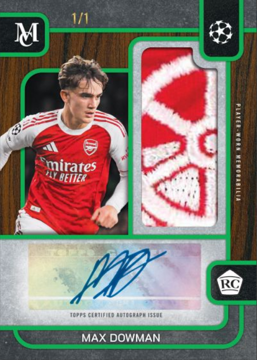 2025/26 Topps Museum Collection UEFA Club Competitions Soccer Hat Trick Box
