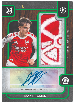 2025-26 Topps Museum Collection UEFA Club Competitions Soccer Hobby Box
