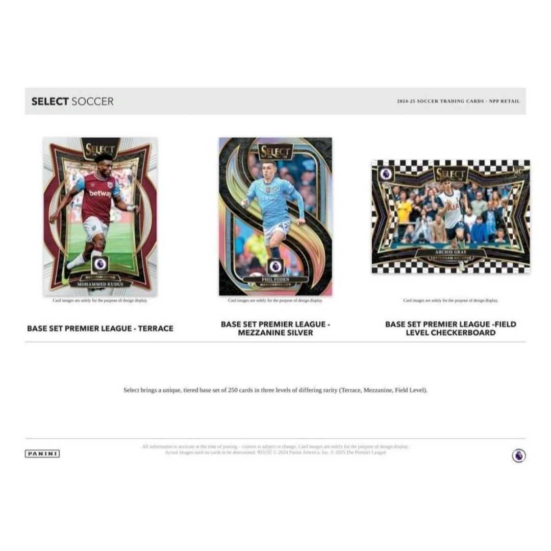 2024-25 Panini Select Premier League EPL Soccer Mega Box