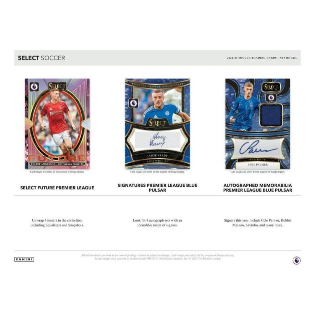 2024-25 Panini Select Premier League EPL Soccer Mega Box