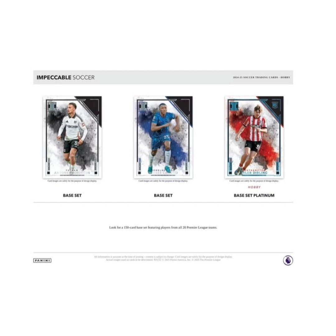 2024-25 Panini Impeccable Soccer Hobby Box