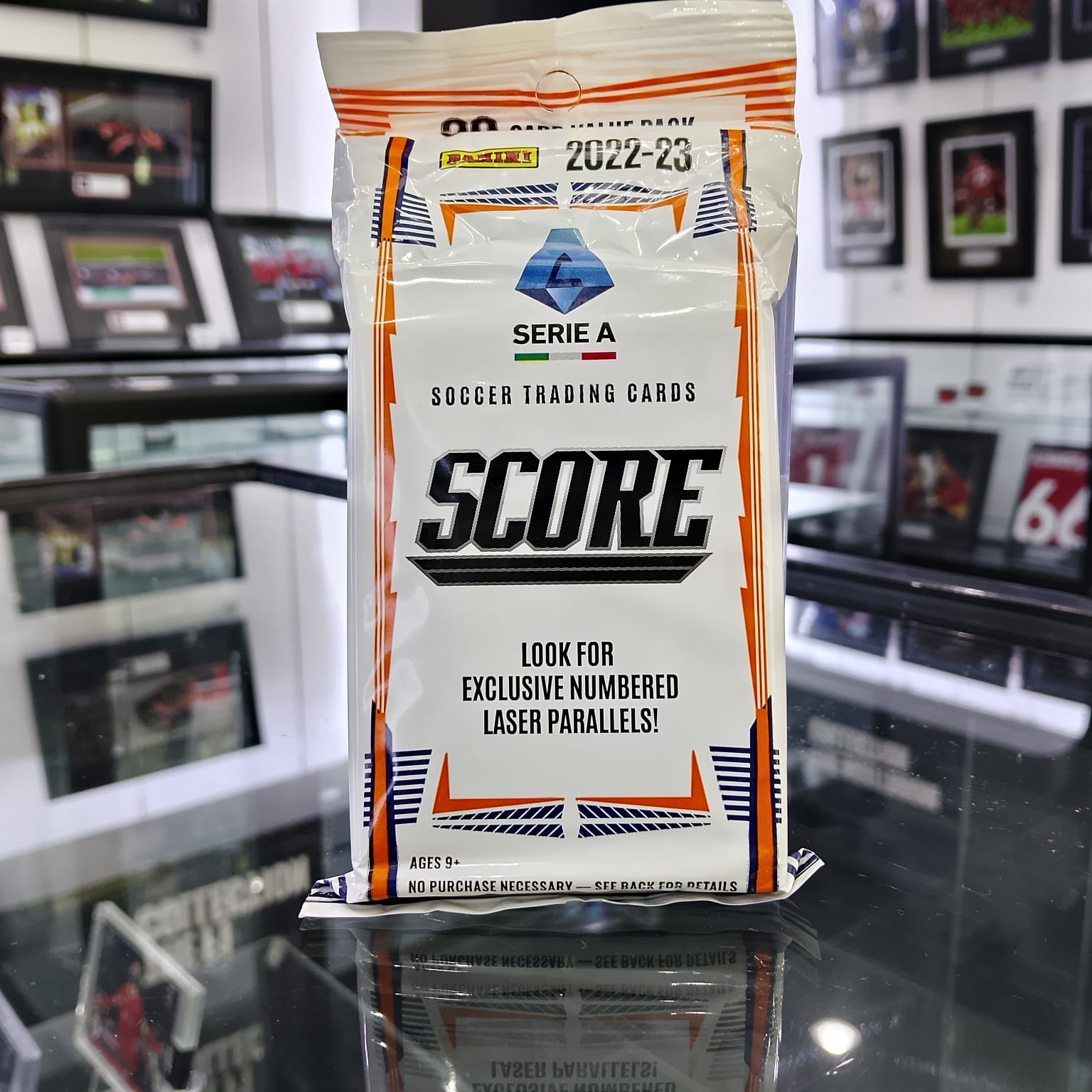 22-23 Panini Score Serie A Soccer Trading Cards (1 pack)