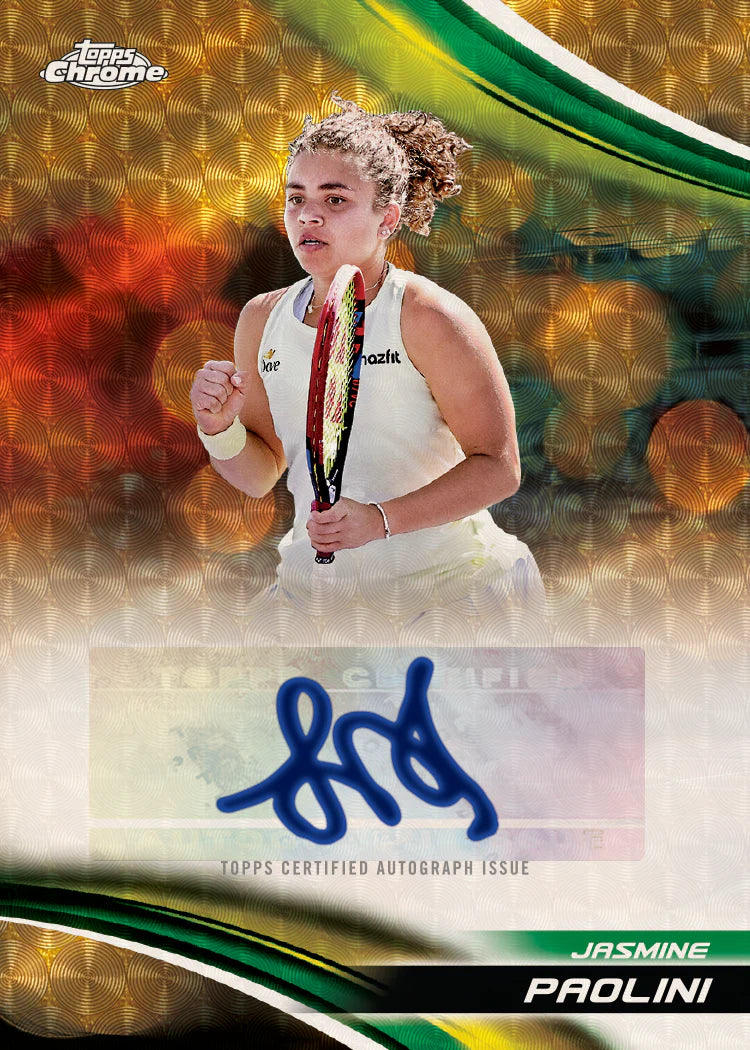 2025 Topps Chrome® Tennis - Hobby Box Trading Cards