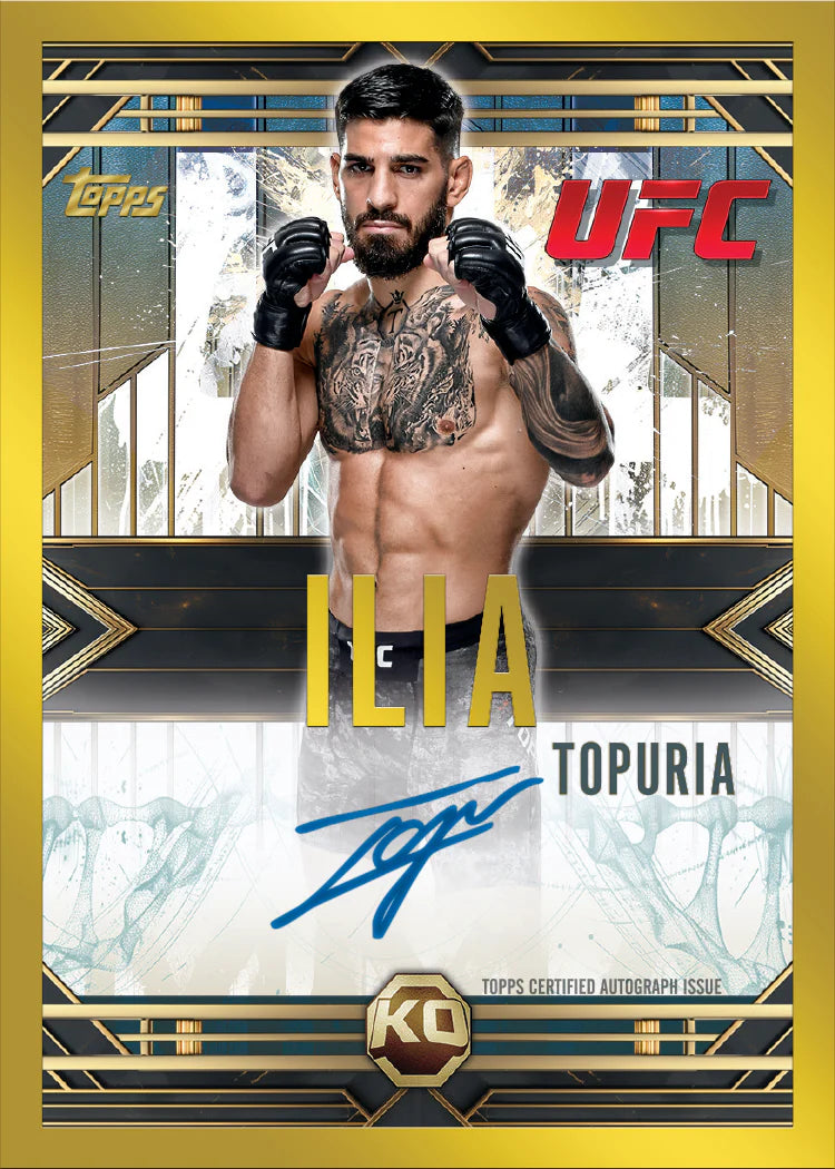 Topps 2025 Knockout UFC Hobby Box Trading Cards