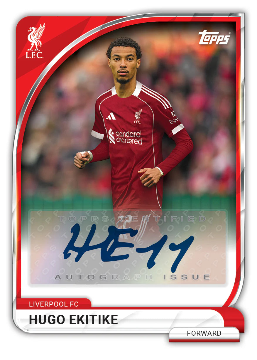 Topps 2025/26 Liverpool Trading Card Collector Tin