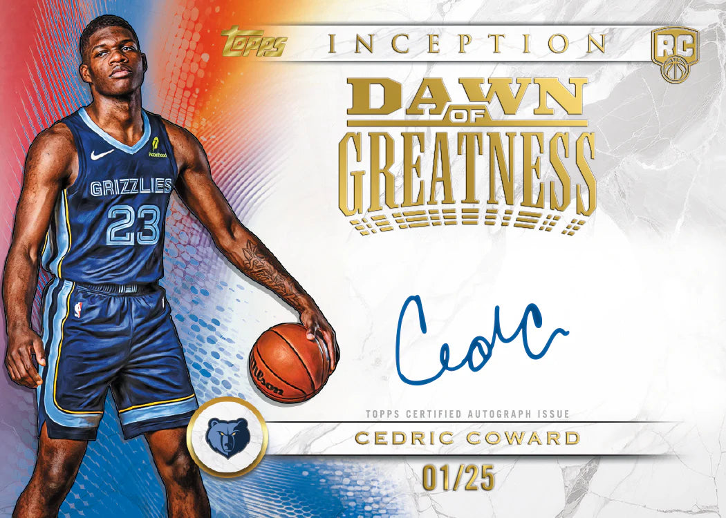 2025-26 Topps Inception Basketball - Hobby Box Trading Cards