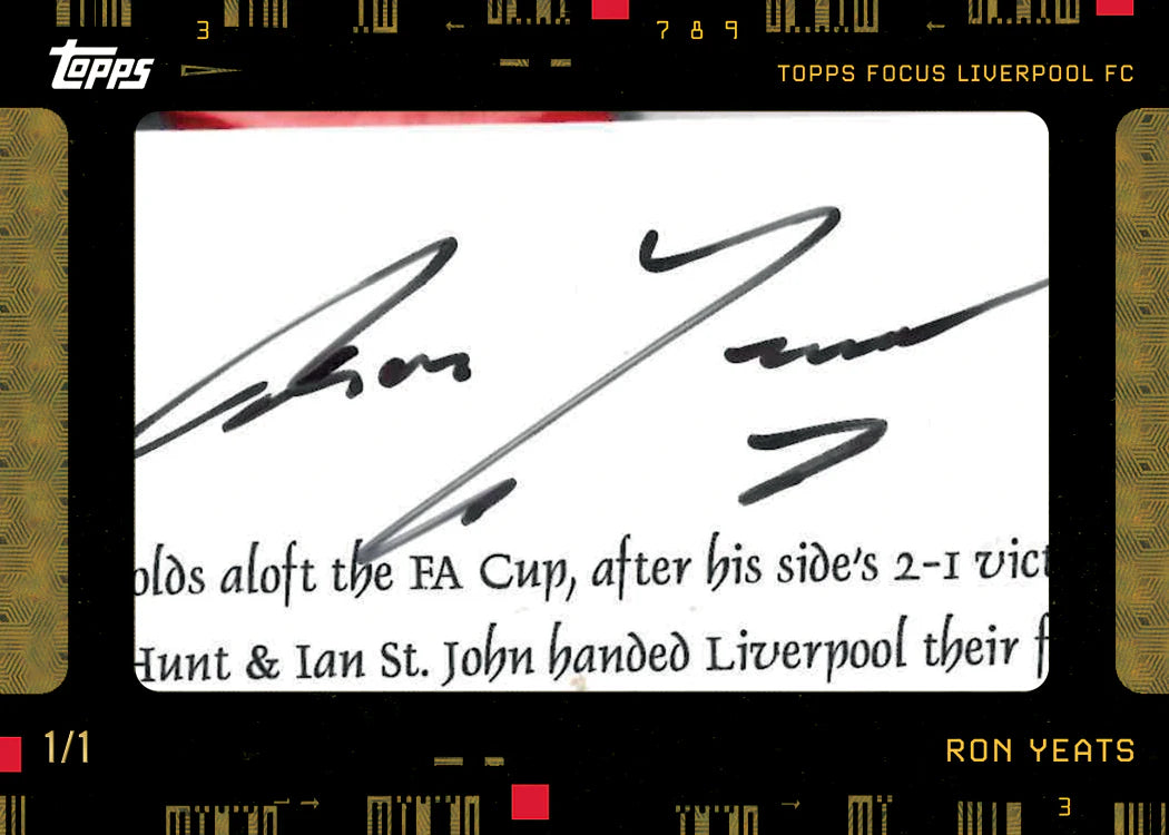 Topps Focus Liverpool FC 2025/26 Trading Cards Deck Box