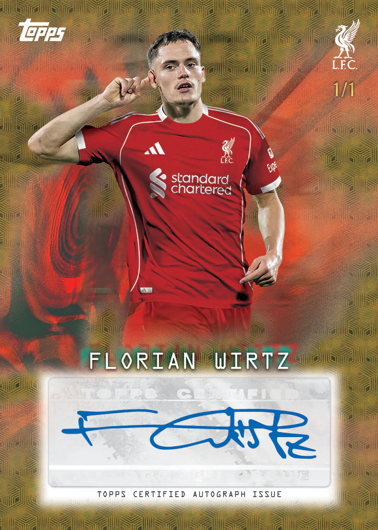 Topps Focus Liverpool FC 2025/26 Trading Cards Deck Box