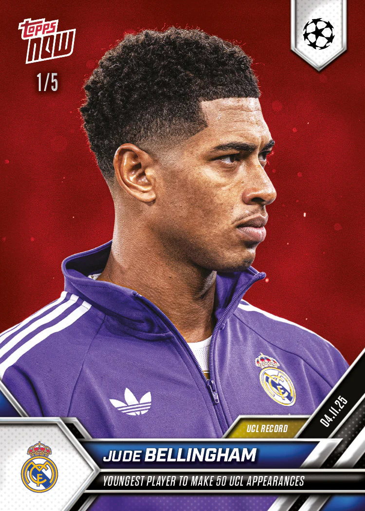 Jude Bellingham - 2025-26 UCL Topps NOW® (1/5)