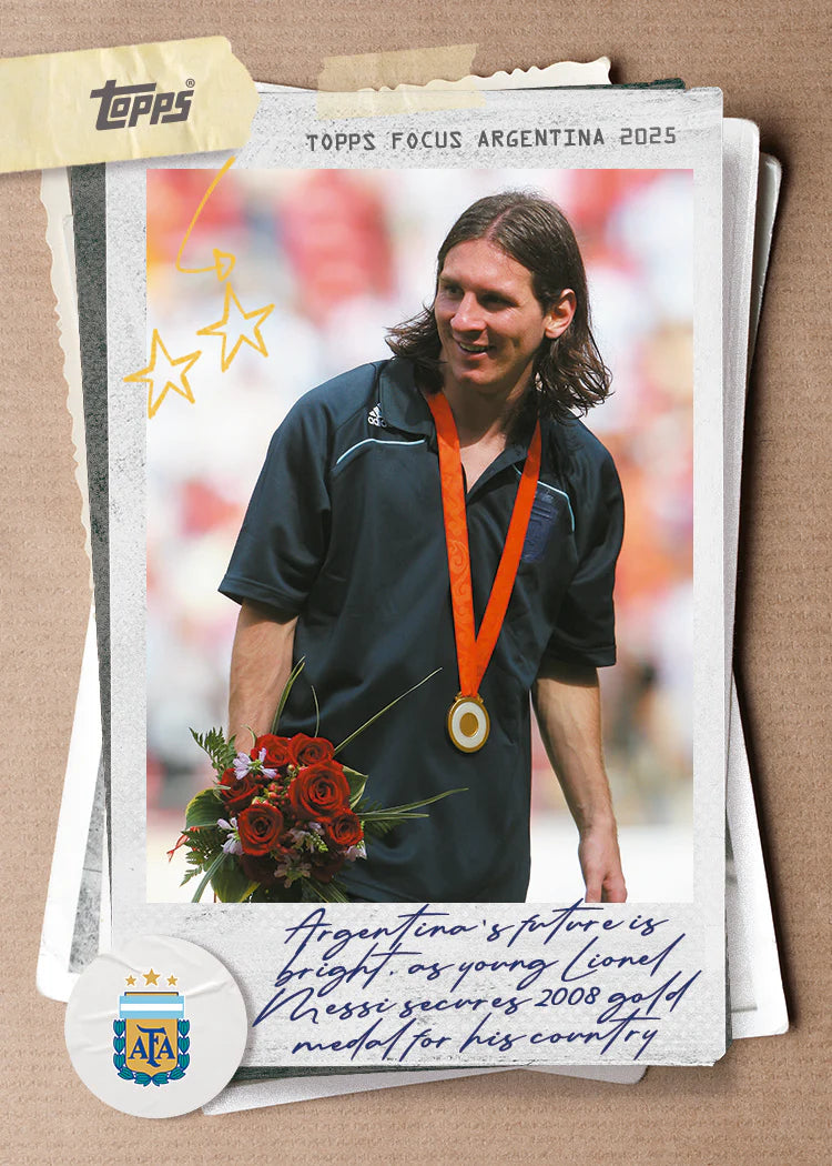 Topps® Focus Argentina 2025-26 Trading Cards Deck Box