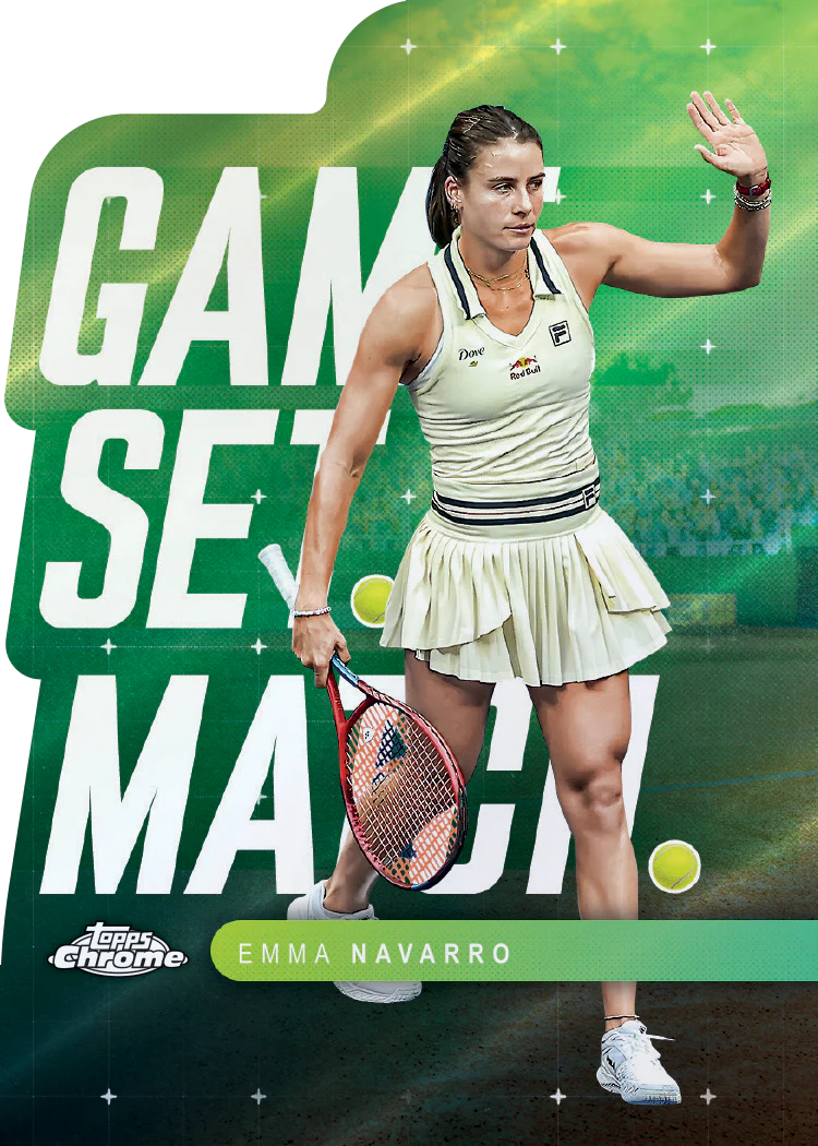 2025 Topps Chrome® Tennis - Hobby Box Trading Cards