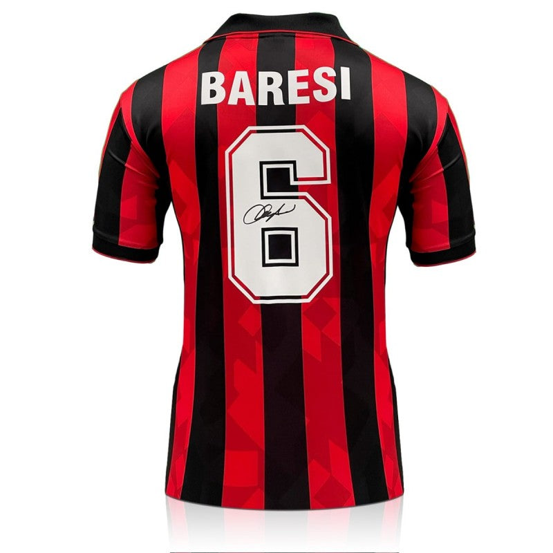 Franco Baresi Signed AC Milan 1994 Football Shirt