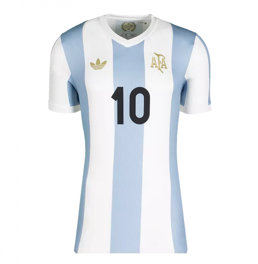 Lionel Messi 2024/25 Argentina Anniversary Home Signed Shirt (FIFA Hologram)