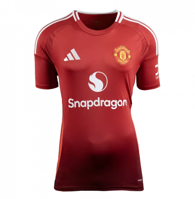 Wayne Rooney Back Signed Manchester United 2024-25 Home Shirt