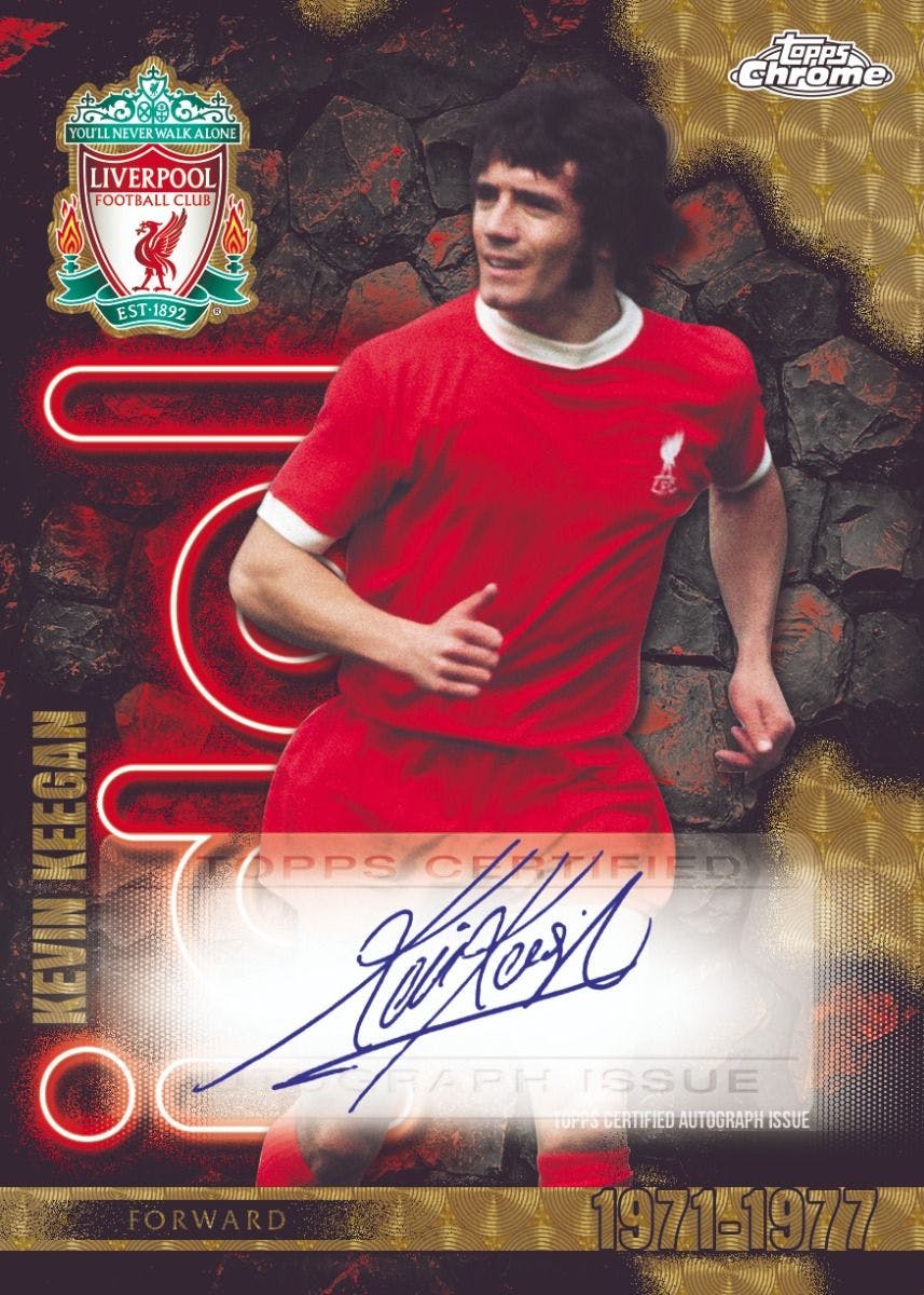 Topps® Chrome Liverpool F.C. 23/24 deck box